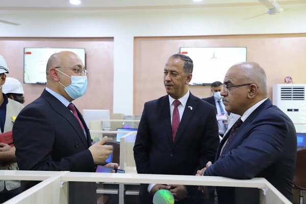 His Excellency the Minister of Higher Education and Scientific Research inaugurates the Computer Center building